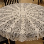 Heart LaceTablecloth